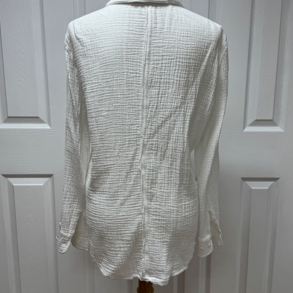 MELISSA‎ NEPTON Butonned Down White  Shirt - Size S. - Picture 2 of 16